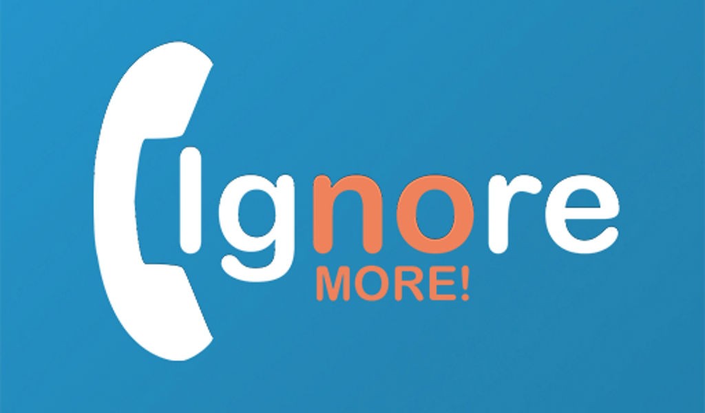 ignore no more logo