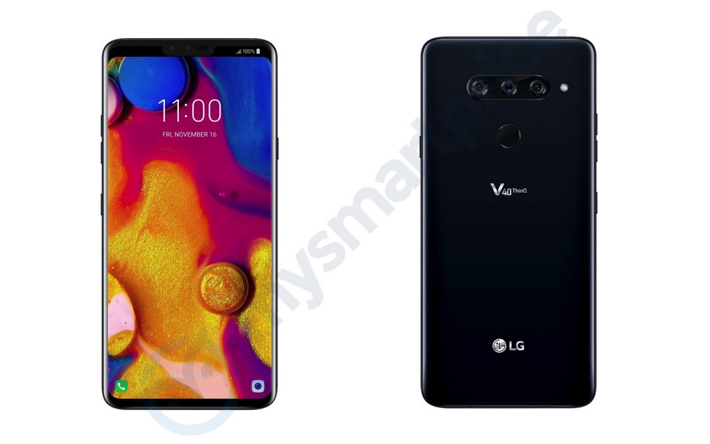 LG V40 ThinQ with five cameras might be released on November 16