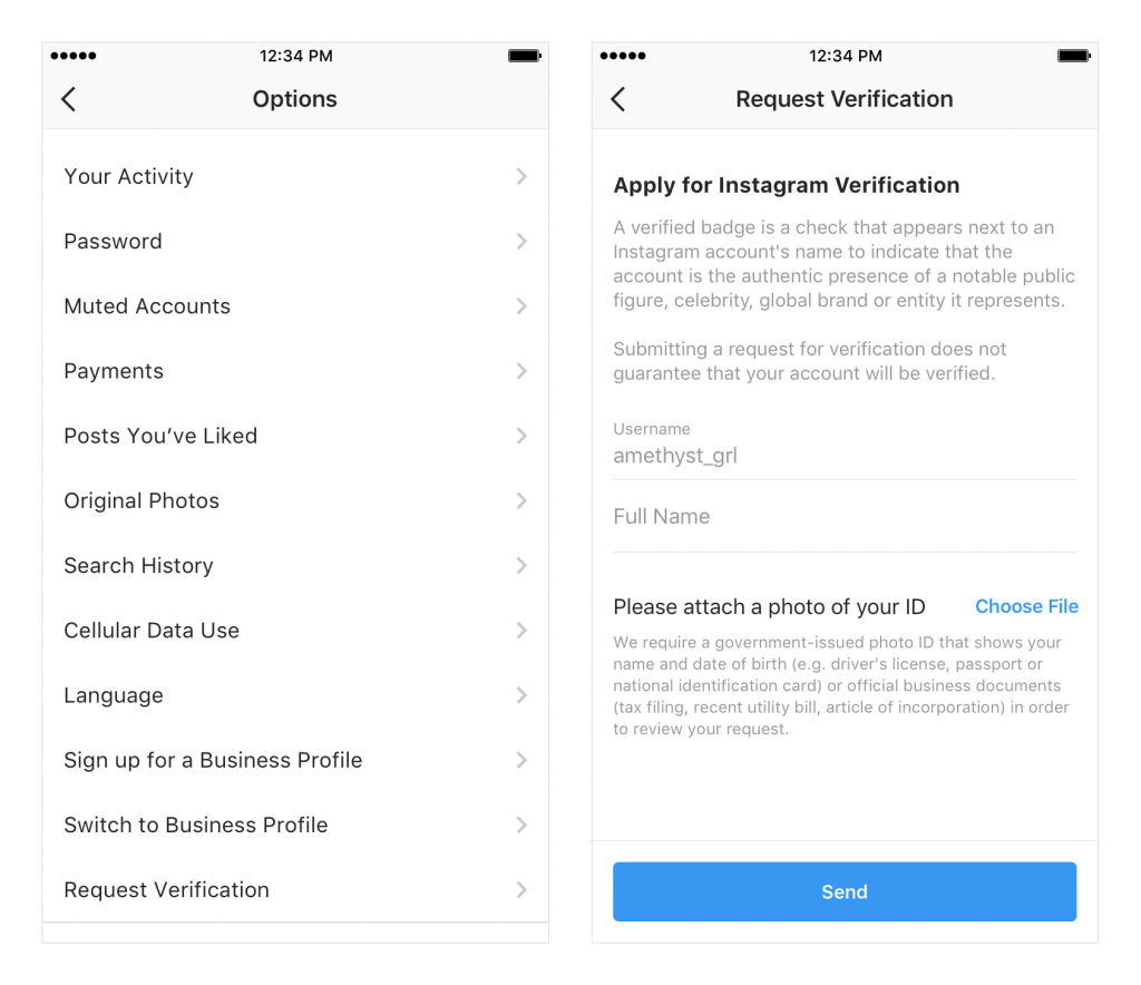 Here's how you can get blue verified badge on Instagram