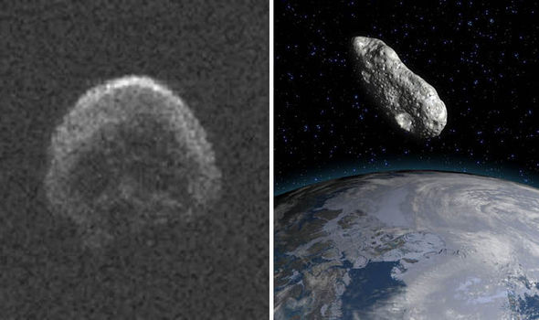 A skull-shaped asteroid to pass close to Earth but it won't hurt