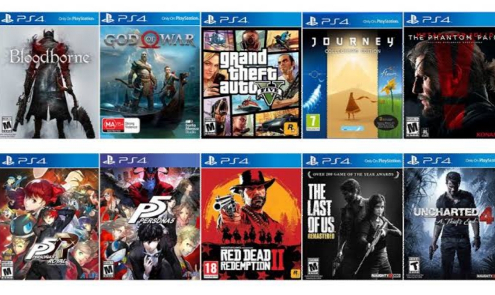 top 5 games for ps4